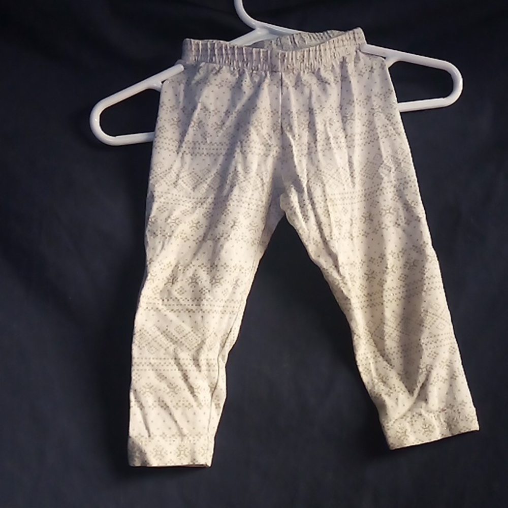 Adorable little baby girl pants/leggings size 9 months